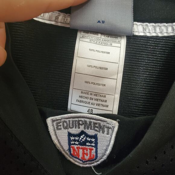 NFL Reebok Onfield Atlanta Falcons Black #2 Matt Ryan Football Jersey Size 48 - Picture 4 of 5